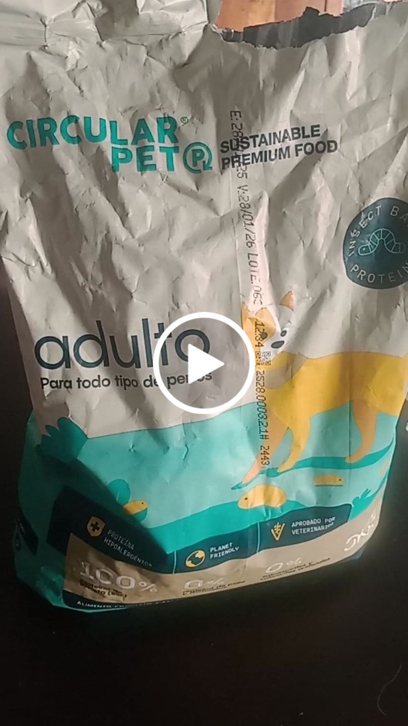 Customer video review of Alimento Perro Adulto Toda Raza Proteína Insectos