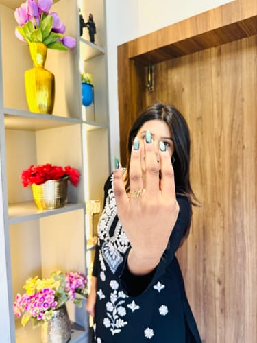 Customer photo review of Initial M Ring