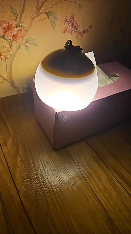 Customer photo review of Retro Camping Laterne USB Wiederaufladbares Licht - CampGlow