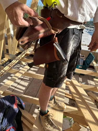 Customer photo review of Occidental Leather Toolbelts | 5118K Hammer Sleeve