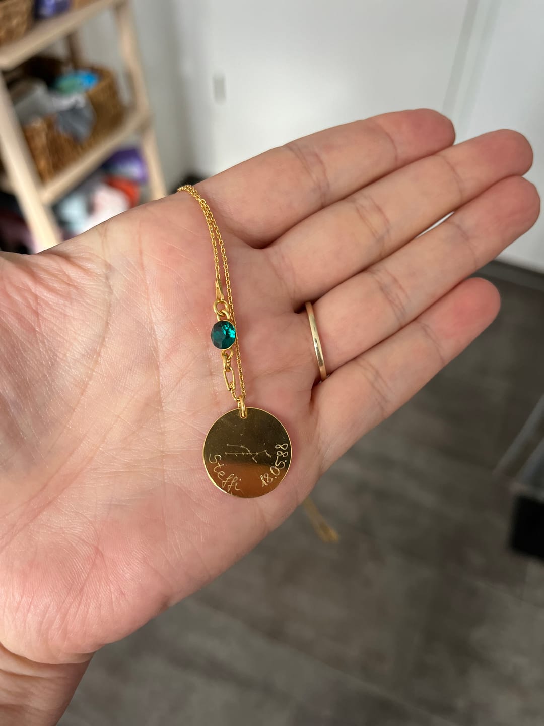 Customer photo review of Halskette Sternbild