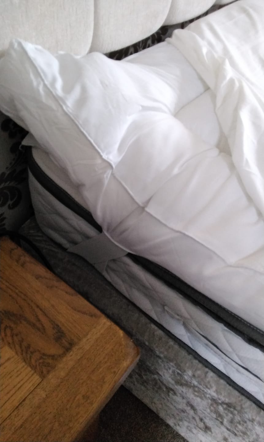 Customer photo review of CloudTopper™ Mattress Topper