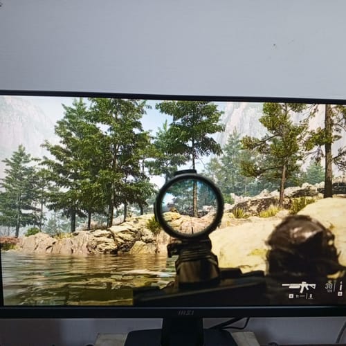 Customer photo review of Monitor MSI Pro MP225 - 21.5" - (1920x1080) FHD - IPS - 100Hz