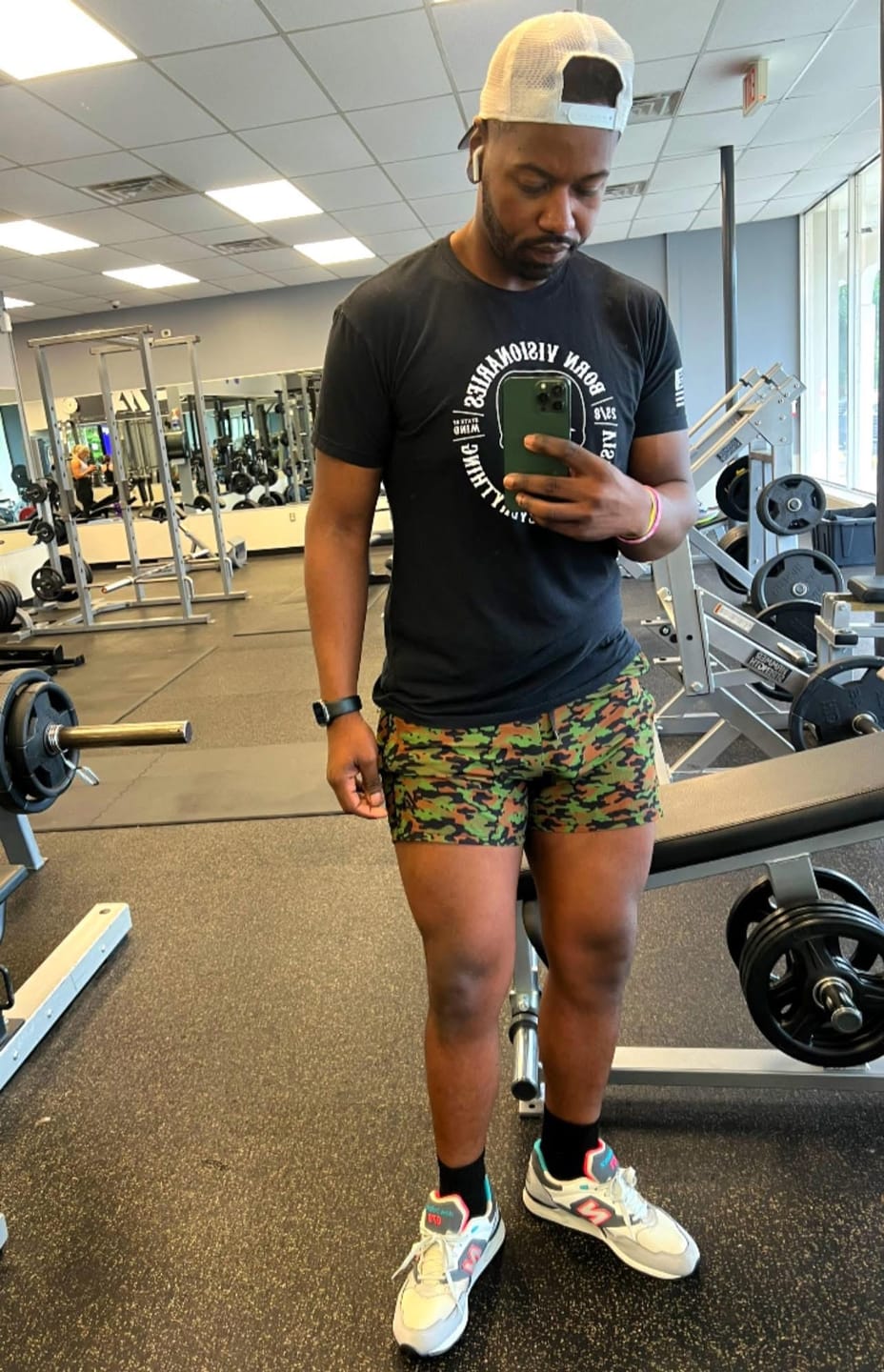 Customer photo review of 101 Bodybuilding Short Shorts