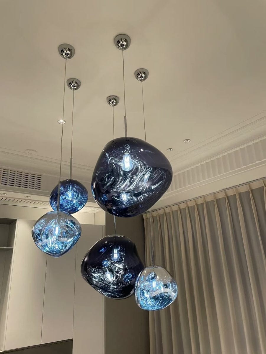 Customer photo review of Tambora Lava Pendant Light, Bulb Version