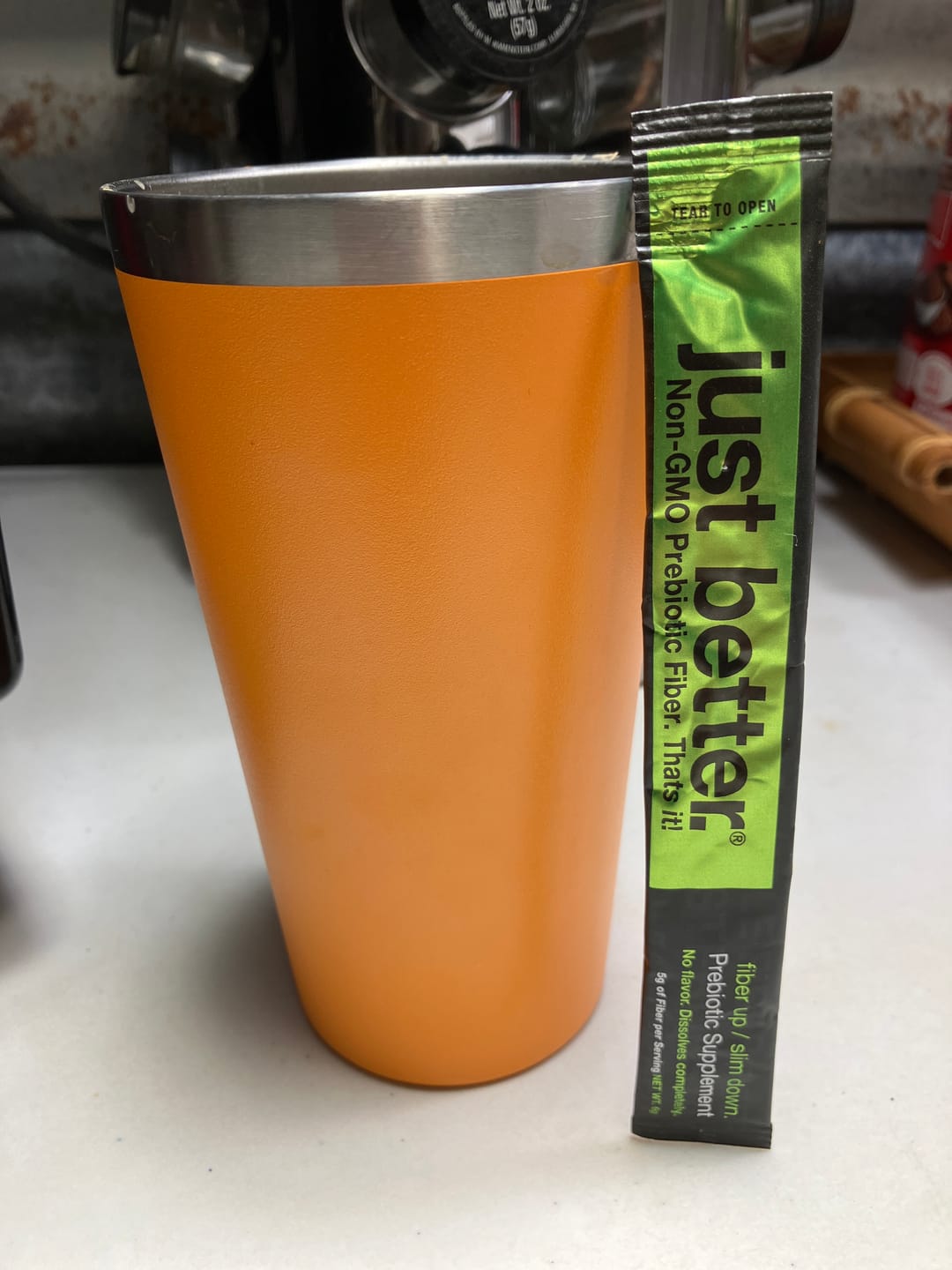 Customer photo review of 2 pack - 300g Pouch - just better.® prebiotic supplement (About 50 servings per pouch) Bundle Up & SAVE 5%!