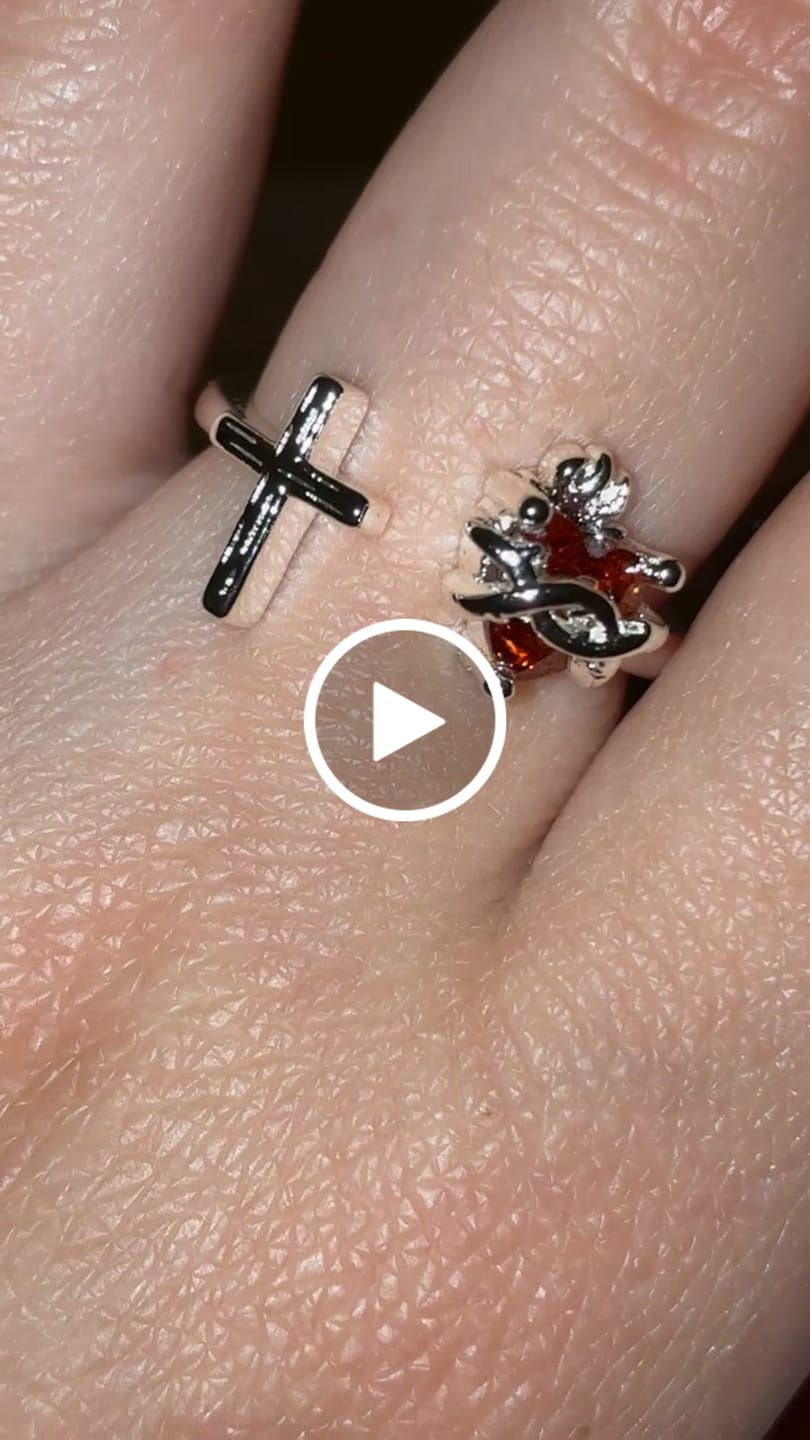 Customer video review of FREE Today: Sacred Heart of Jesus Ring: With God All Things Are Possible