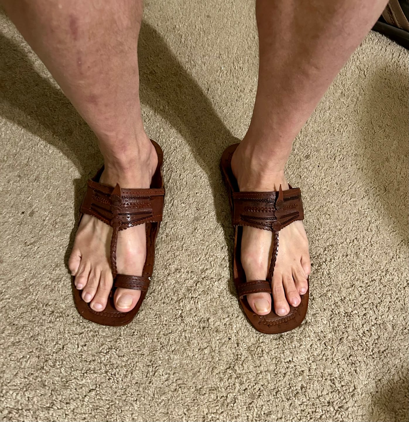 Customer photo review of Water Buffalo Sandals