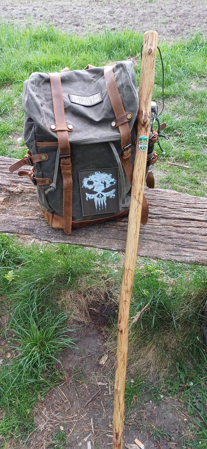 Customer photo review of Rucksack mit Patch (🌲)