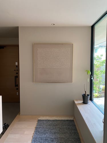 Customer review photo for Wabi-Sabi Wall Art #TX011