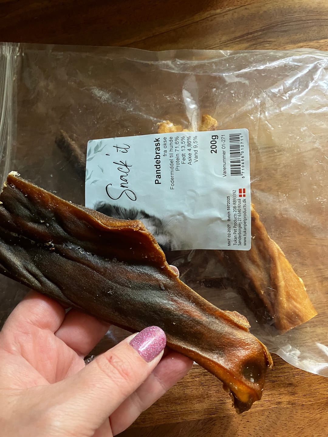 Customer photo review of Snack'it Pandebrask 200g