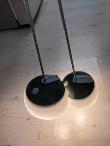Customer photo review of Retro Camping Laterne USB Wiederaufladbares Licht - CampGlow