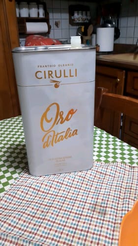 Customer photo review of 1 lattina di olio extravergine di oliva • 5 Litri