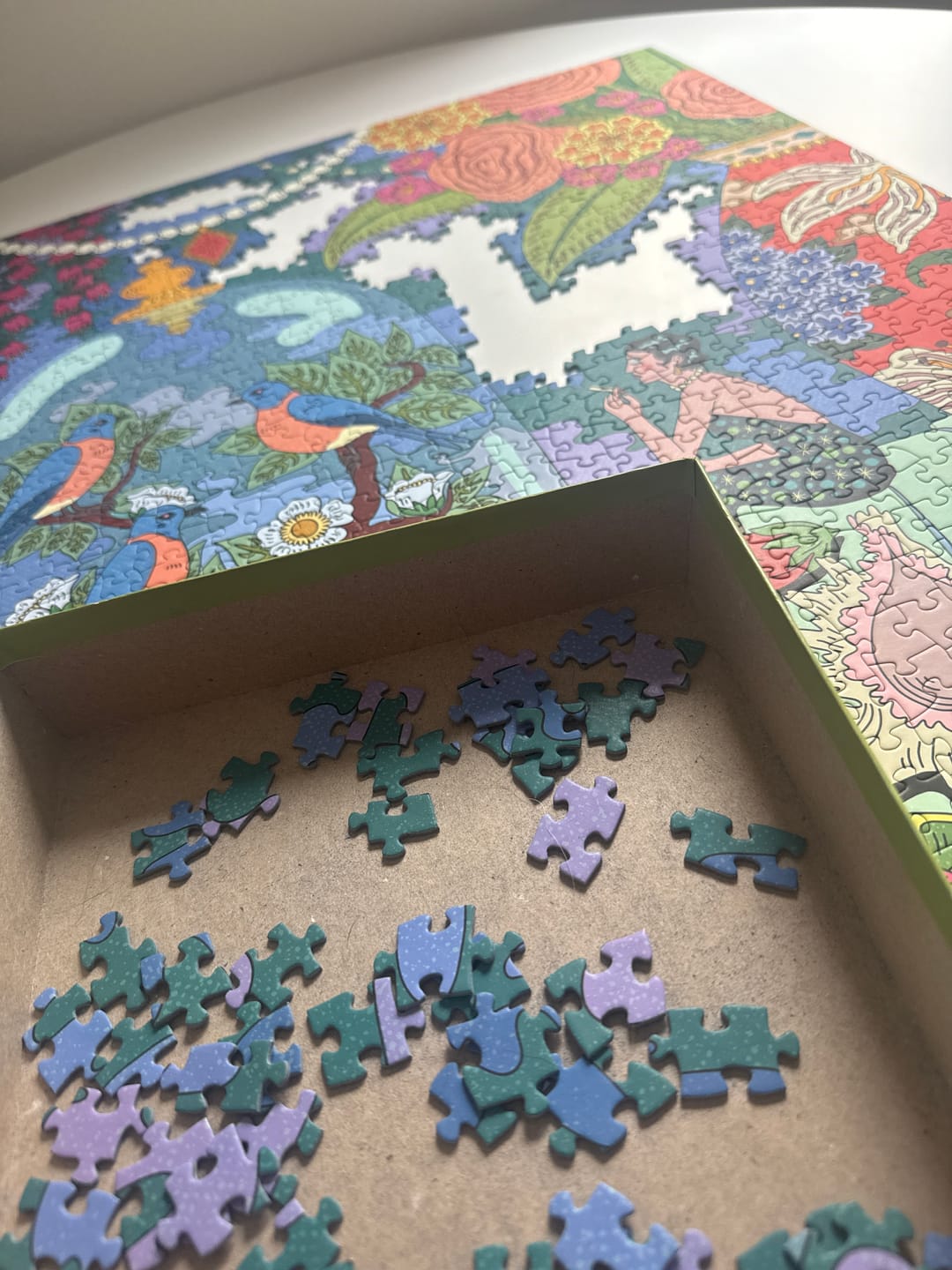 Customer photo review of Sunday Morning | 1000 Piece Puzzle