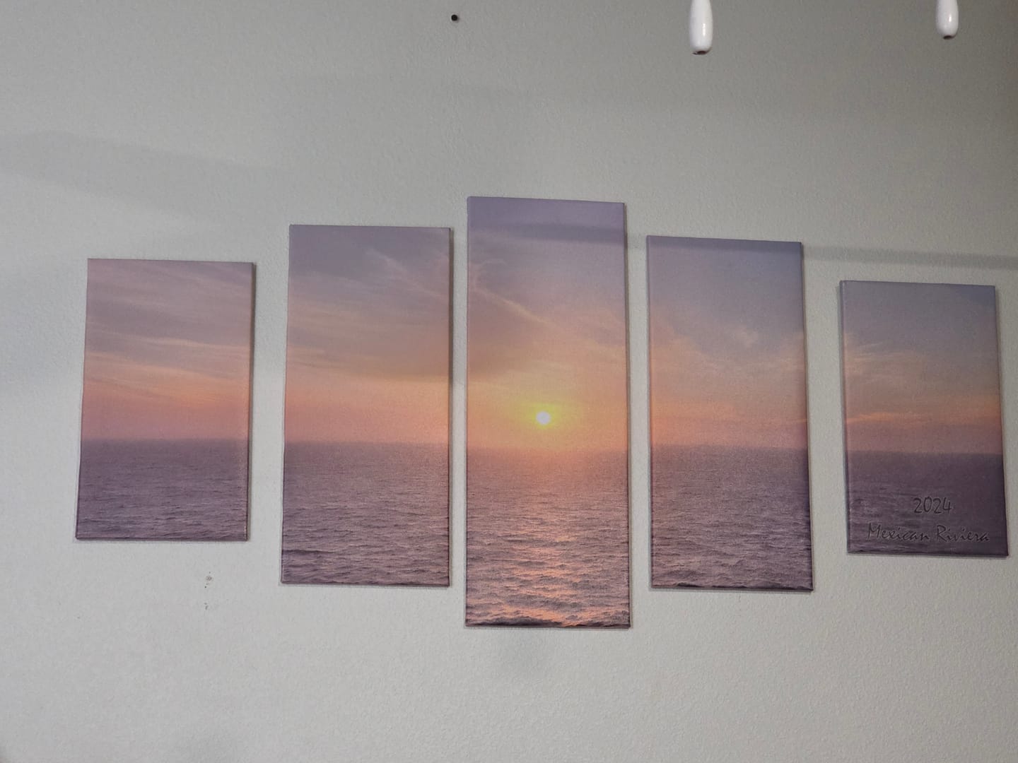 Customer photo review of Custom 5 Panel Canvas Print Wall Art - Do It Yourself (DIY) Or Let Us Do It For You (LUDIFY)!