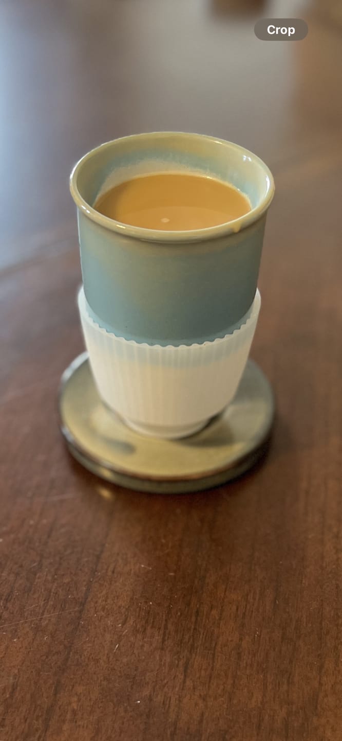 Customer photo review of Lagoon Cup 12oz (Includes Lid & Band)