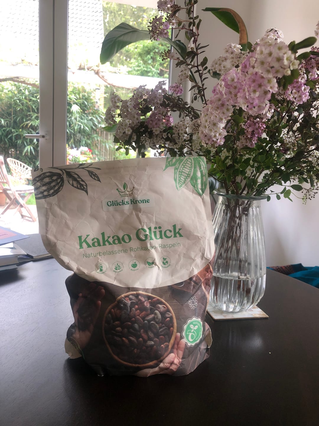 Customer photo review of Bio Kakao Glück 1 kg (100% Bio Roh Kakao)