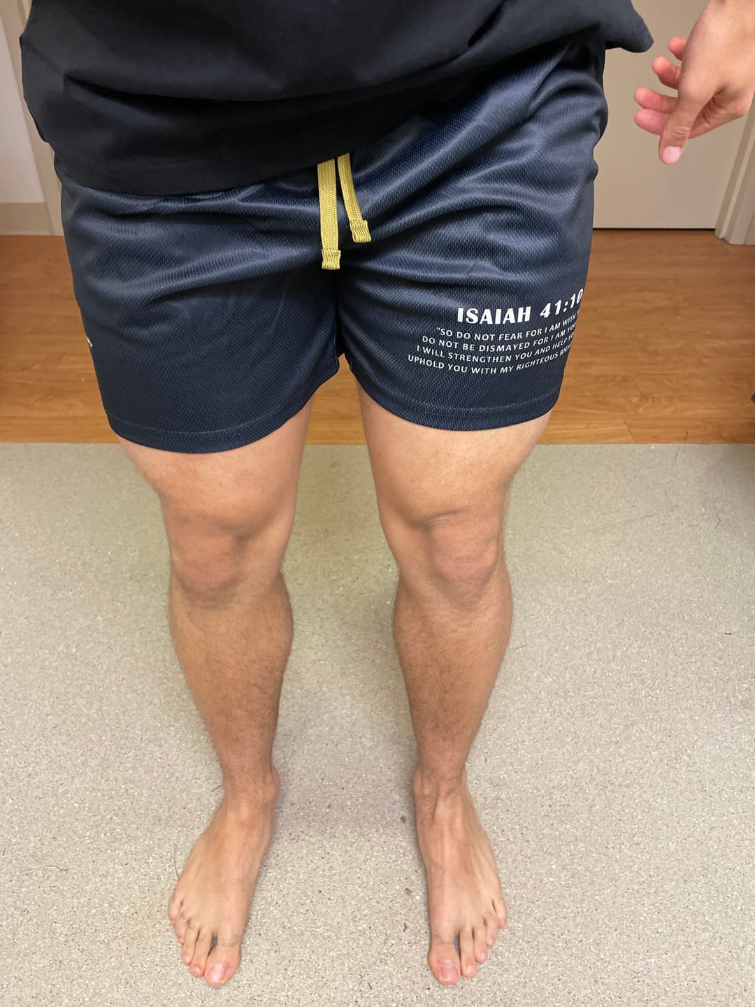 Customer photo review of Fearless Mesh Shorts - Black