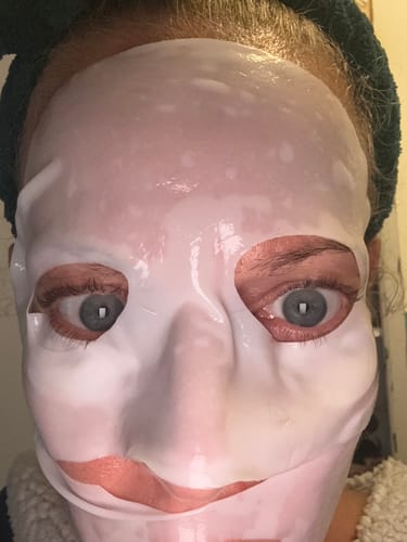 Customer photo review of Kollagen Boosting Maske
