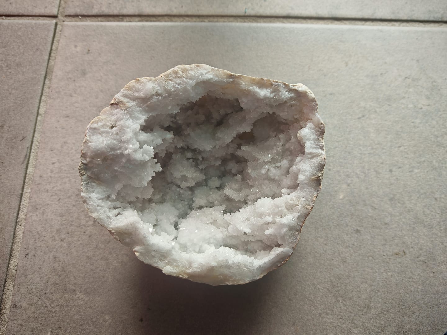 Customer photo review of Géode de quartz