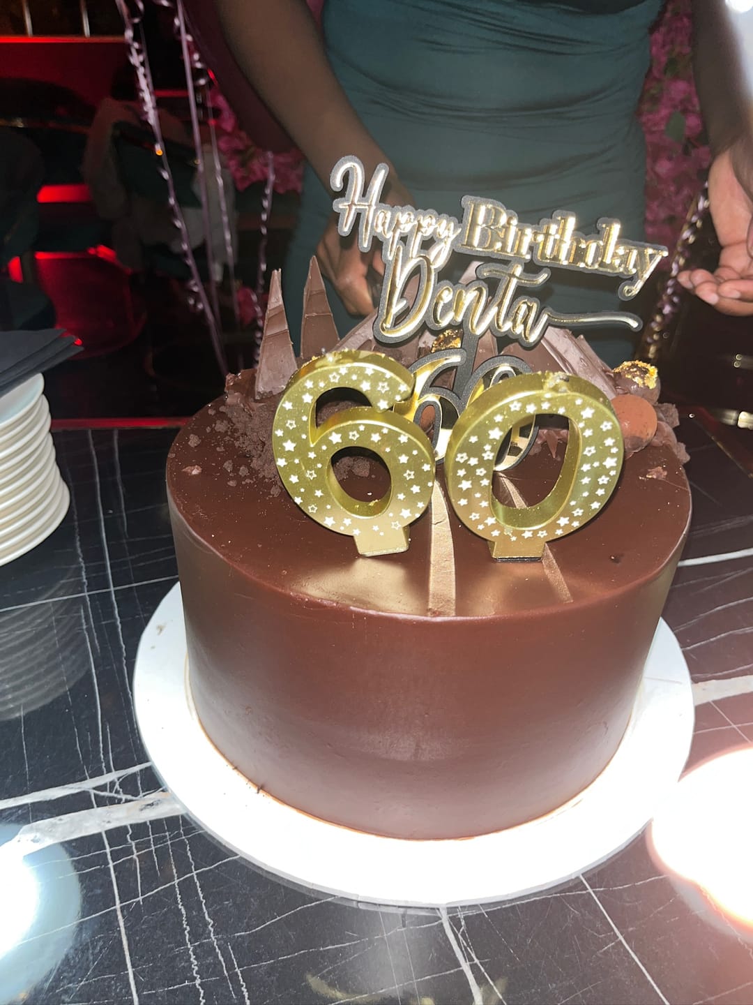 Customer photo review of Ultimate Chocolate Cake