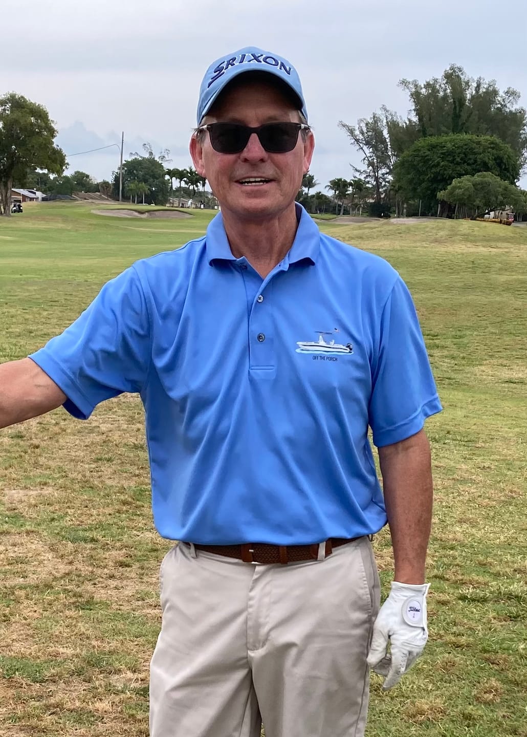 Customer photo review of Custom Men's Performance Polos