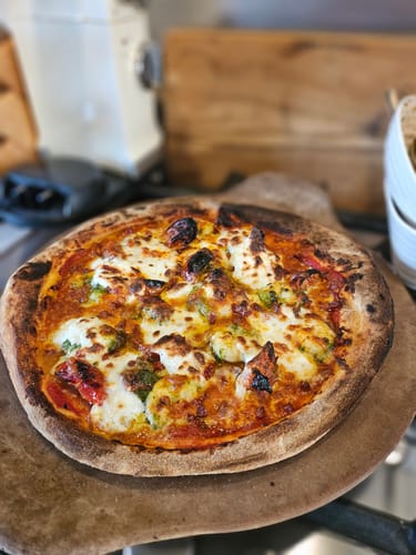 Customer photo review of Sourdough Pizza Bases