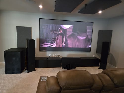 Customer photo review of Verus V8T 8 Inch Tower Speakers