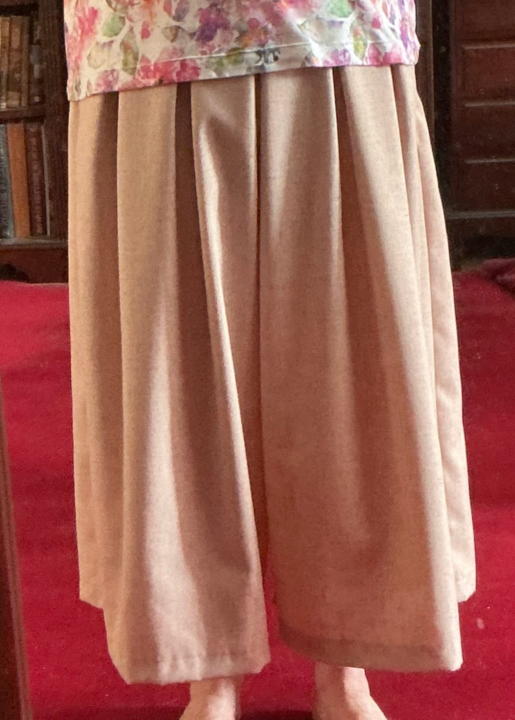 Customer photo review of Plain Bamboo Linen Blend Fabric