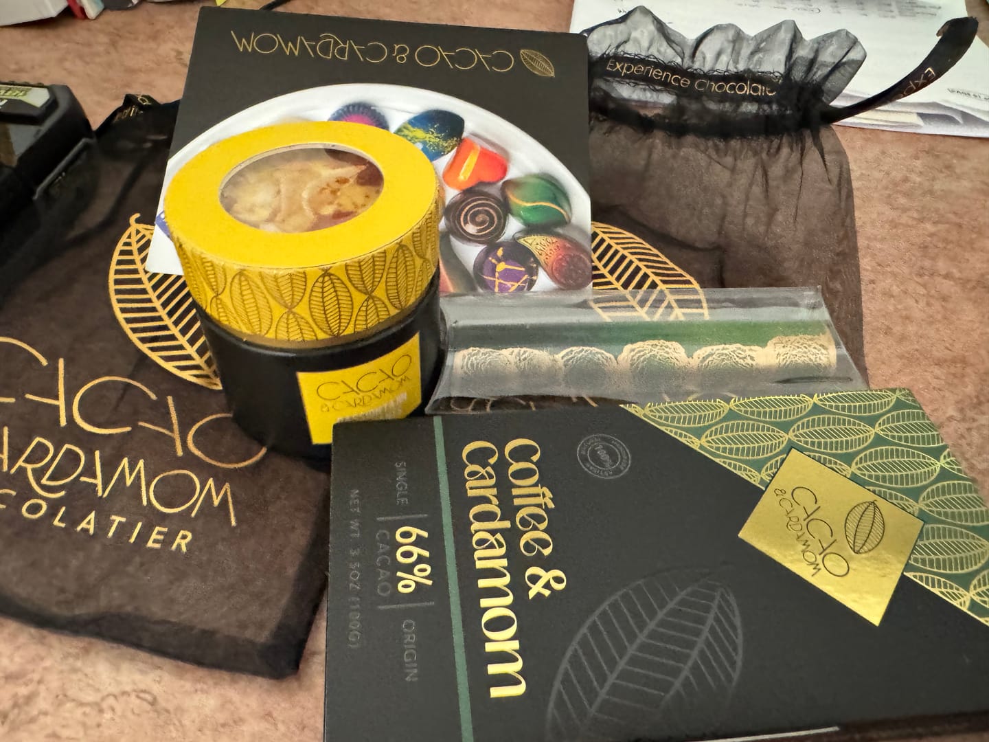 Customer photo review of Passionfruit Tajin Mendiants