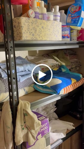 Customer video review of REIBII 35.5“W Garage Storage Rack, 5-Shelf Adjustable Storage Shelves, 2020lbs Metal Shelving for Pantry Kichen Closet