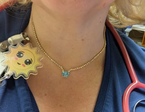 Customer photo review of Ritz Necklace