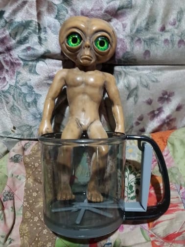 Customer photo review of Hand Press Flour Sifter