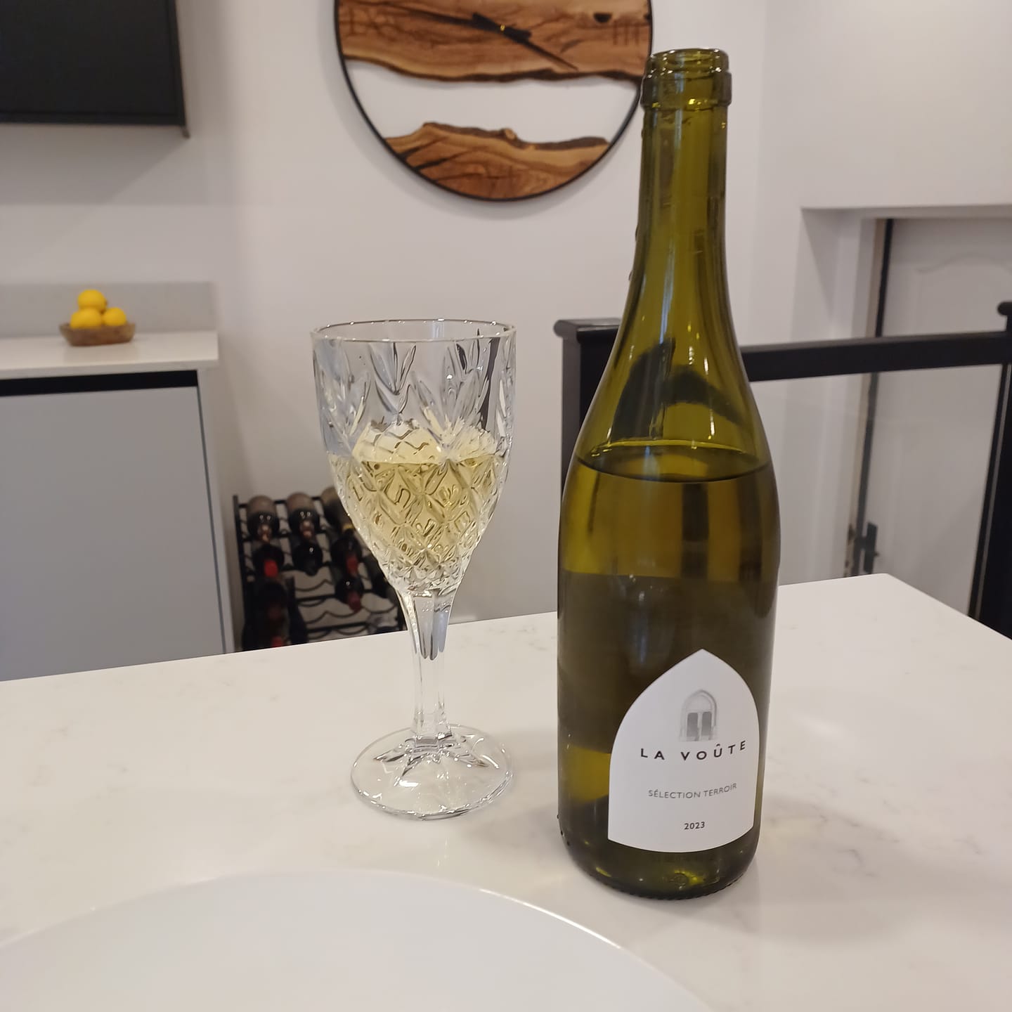 Customer photo review of Galway Crystal Renmore Goblet Pair
