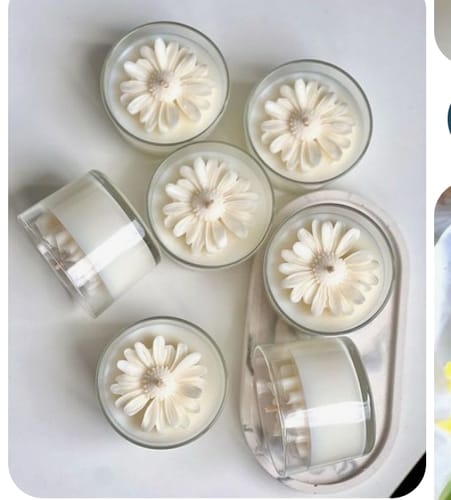 Customer photo review of Cera de Soja para Velas en Vaso (BPF)