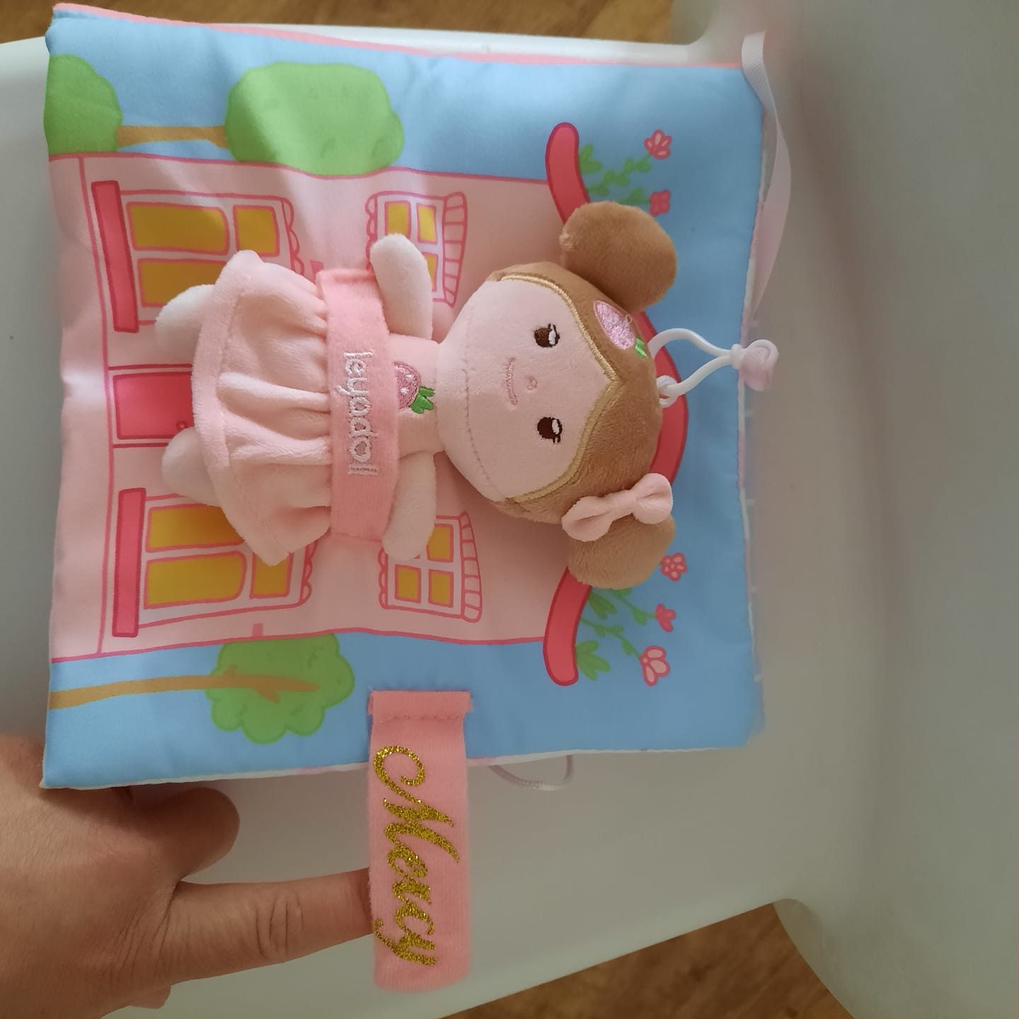Customer photo review of A Berry Special Day -  Personalized Soft Book