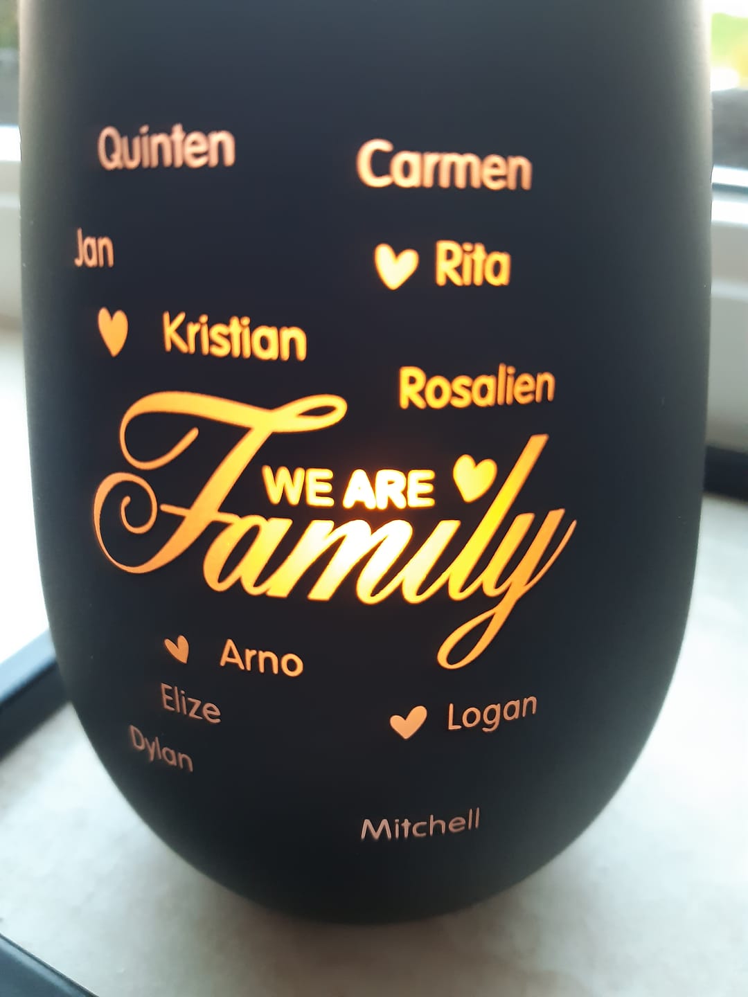 Customer photo review of We are Family - Familie-Lantaarn