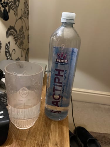 Dean L. review of Actiph Alkaline Ionised Water - 12 x 1L image 1 out of 1