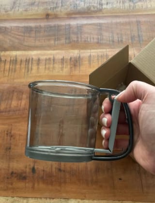 Customer photo review of Hand Press Flour Sifter