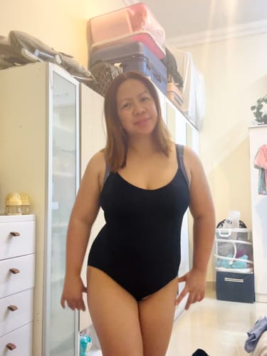 Customer photo review of Brief Snatched Shapewear Bodysuit