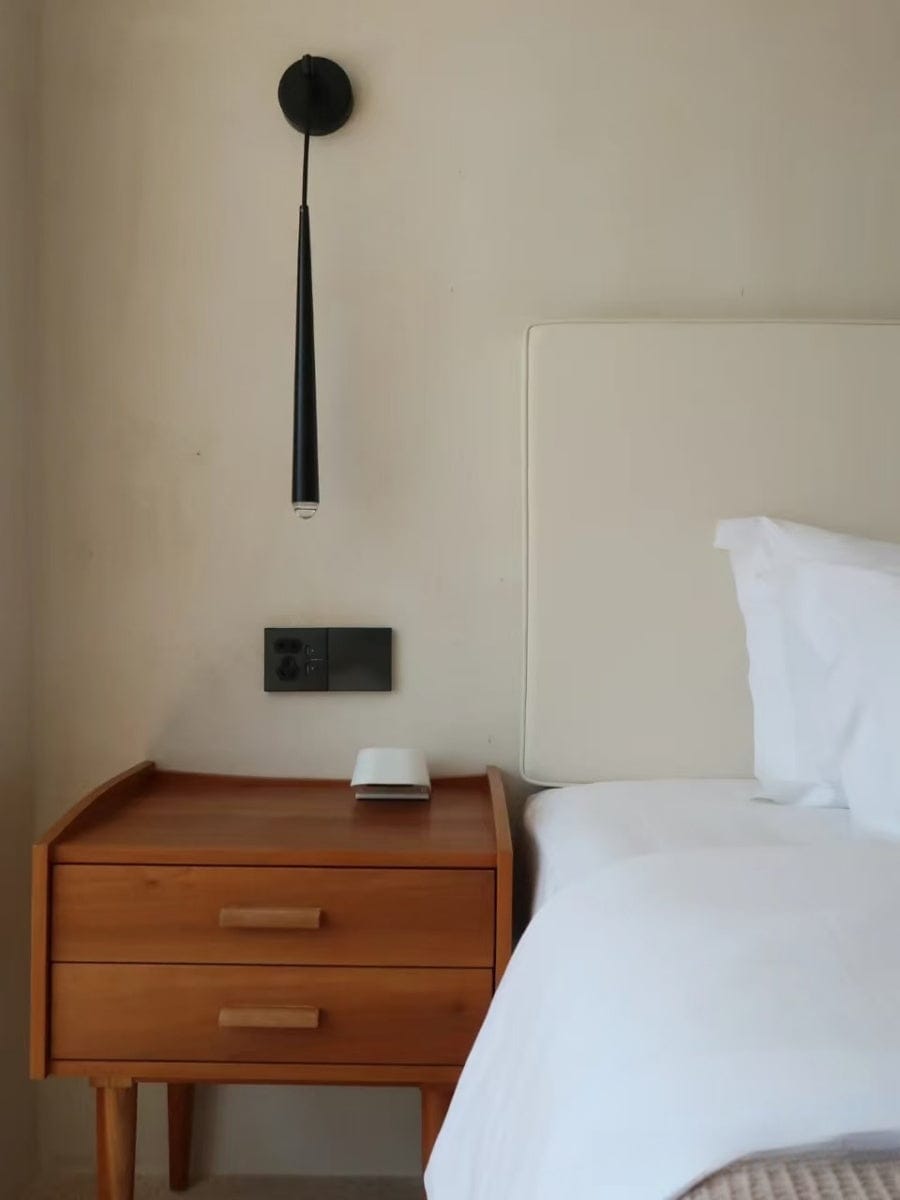 Customer photo review of Nordic Minimalist Waterdrop Wall Lamp