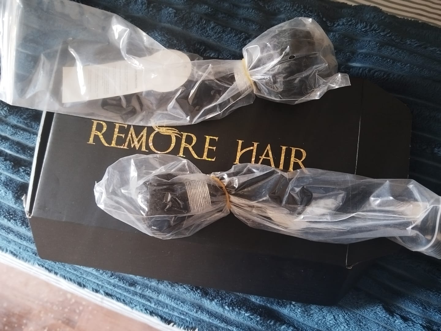 Customer photo review of Peruvian Straight Single Bundles 8 to 20 Inches