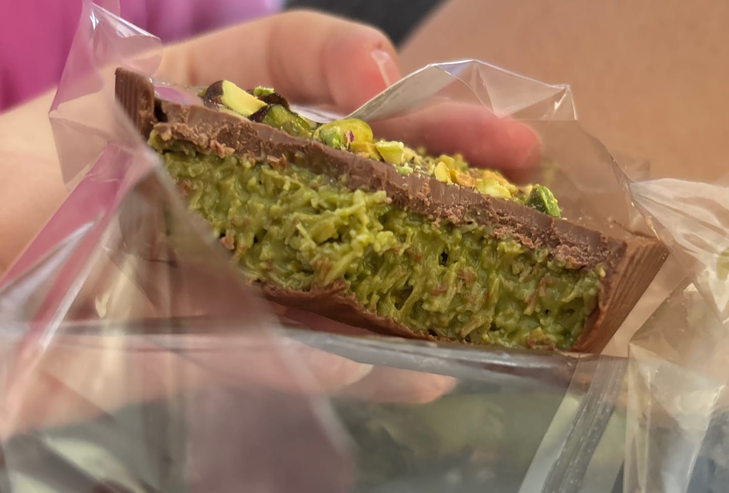 Customer photo review of LIMITED EDITION Pistachio Dream Pie