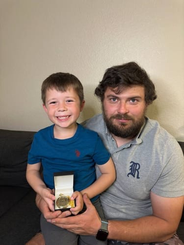 Customer photo review of Special Gift For Son - Luxury Vintage Pocket Watch