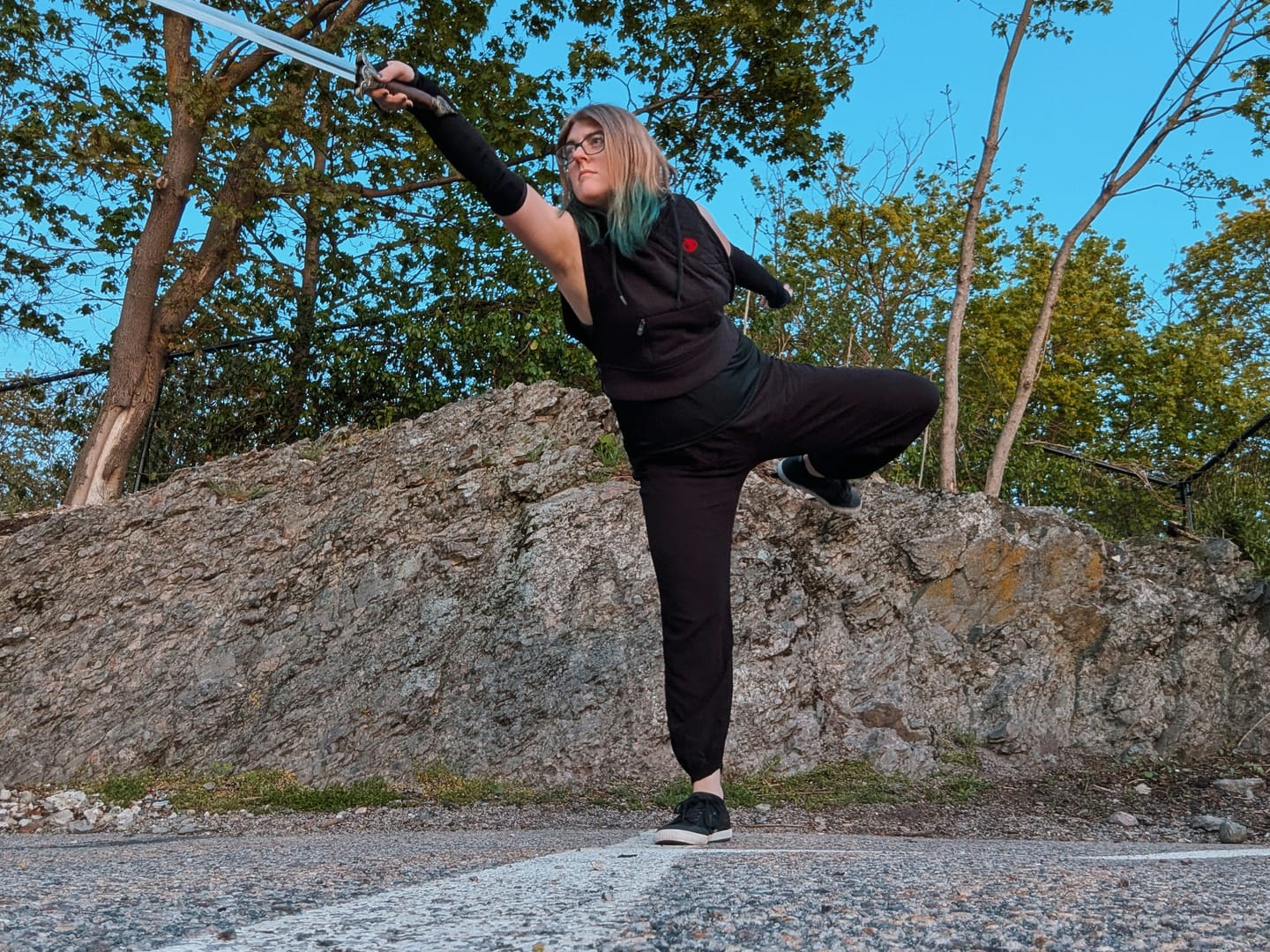 Customer photo review of Martialist Sleeveless Hoodie