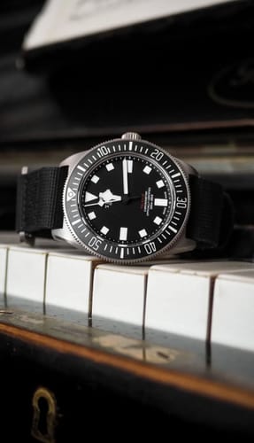 Customer photo review of Glomar Explorer - Hook And Loop Watch Strap