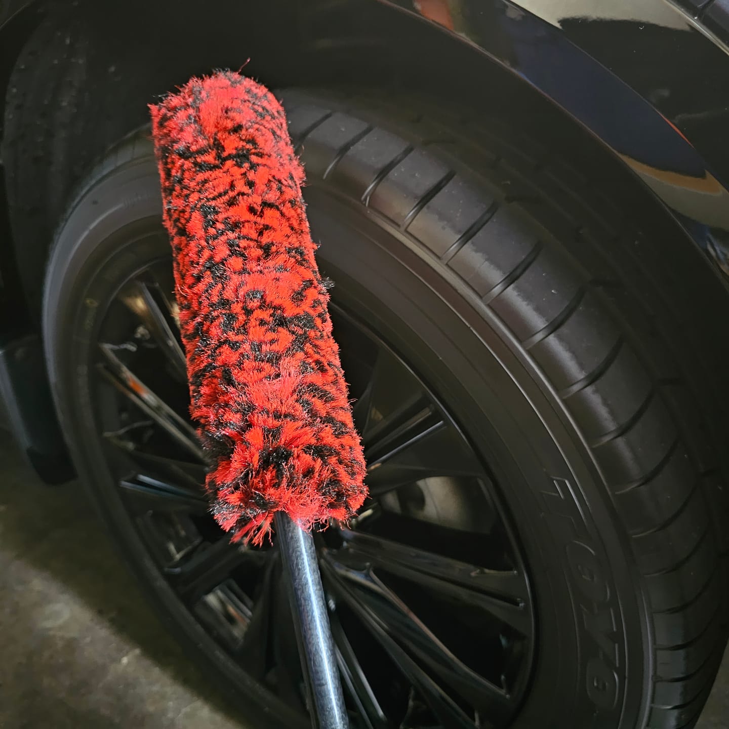 Customer photo review of Wheel Woolie Brush Set of 3