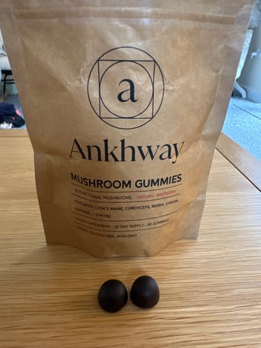 Customer photo review of Mushroom Gummies
