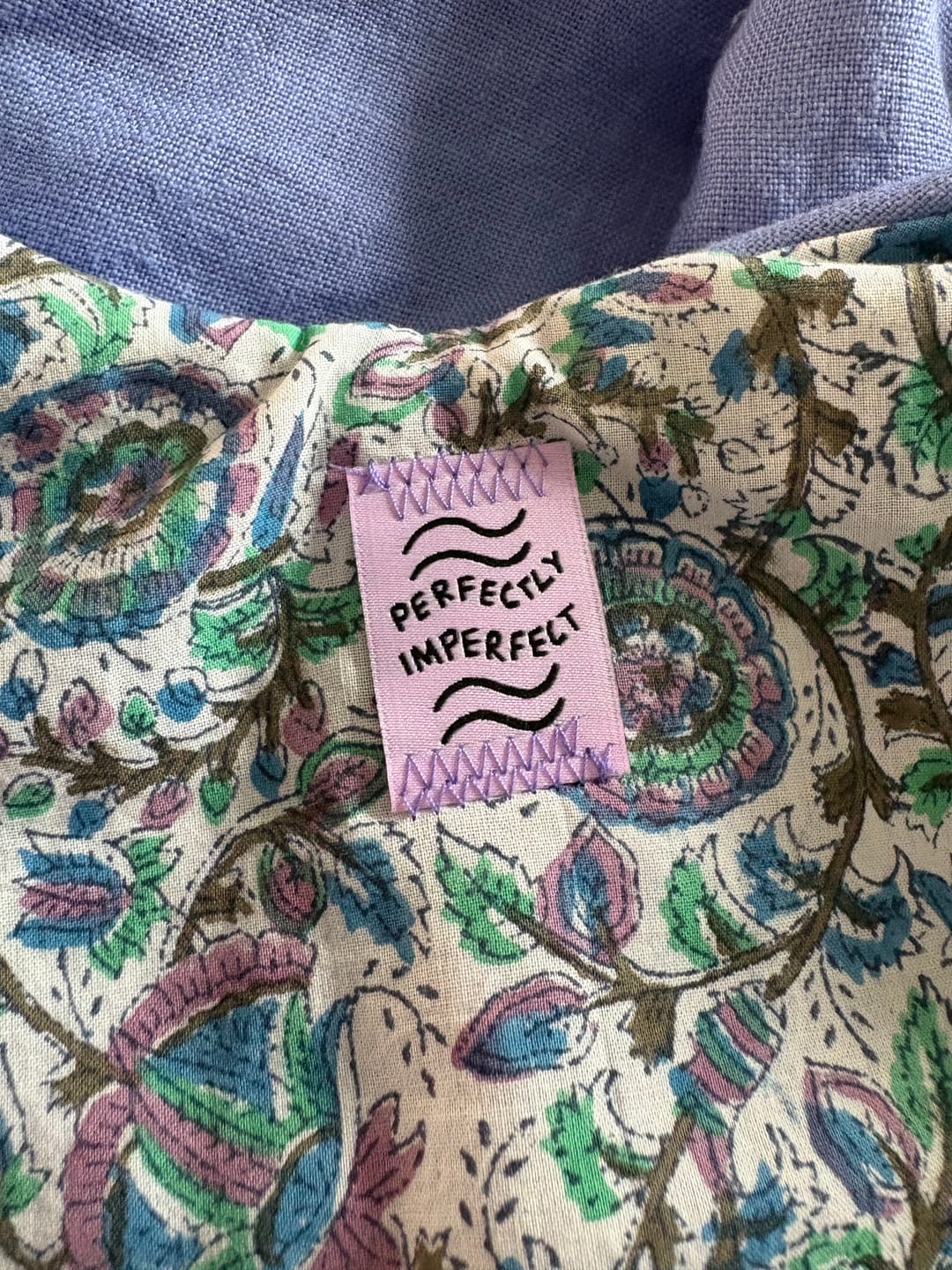 Customer photo review of Perfectly Imperfect | 6 Sew-in Labels