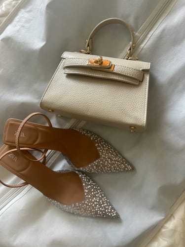 Customer photo review of The Kate Bag